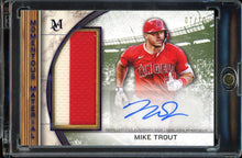 Load image into Gallery viewer, 2025 Topps Museum Collection Mike Trout Patch Auto /10 Los Angeles Angels
