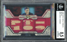 Load image into Gallery viewer, 2008 Topps Triple Thread #226 John F. Kennedy Relic /36 BGS 8.5 NM-MT+
