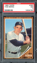 Load image into Gallery viewer, 1962 Topps #360 Yogi Berra HOF New York Yankees PSA 7 NM

