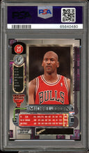 Load image into Gallery viewer, 1997 Skybox Metal Universe #23 Michael Jordan HOF Chicago Bulls PSA 8 NM-MT
