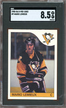 Load image into Gallery viewer, 1985 O-Pee-Chee #9 Mario Lemieux Rookie HOF Pittsburgh Penguins SGC 8.5 NM-MT+ FC-S (PWCC-S)
