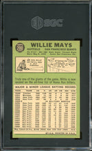 Load image into Gallery viewer, 1967 Topps #200 Willie Mays HOF San Francisco Giants SGC 6.5 EX-NM+
