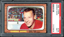 Load image into Gallery viewer, 1966 Topps #109 Gordie Howe HOF Detroit Red Wings PSA 7 NM
