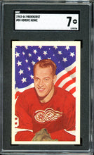Load image into Gallery viewer, 1963 Parkhurst #55 Gordie Howe HOF Detroit Red Wings SGC 7 NM
