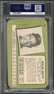 1971 Topps Super #56 Willie Mays HOF San Francisco Giants PSA 6 EX-MT