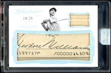 Load image into Gallery viewer, 2017 Panini Flawless Ted Williams Relic Auto /25 HOF Boston Red Sox
