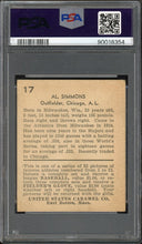 Load image into Gallery viewer, 1932 U.S. Caramel Al Simmons HOF Chicago White Sox PSA 5 EX
