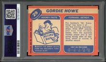 Load image into Gallery viewer, 1968 Topps #29 Gordie Howe Auto HOF Detroit Red Wings PSA 6 Auto 10
