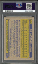 Load image into Gallery viewer, 1987 Topps #170 Bo Jackson Rookie Auto Kansas City Royals PSA 9 Auto 10
