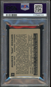 1952 Parkhurst #1 Maurice Richard HOF Montreal Canadians PSA 3 VG