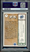 Load image into Gallery viewer, 1989 Upper Deck #1 Ken Griffey Jr. Rookie Auto HOF Seattle Mariners PSA 9 Auto 10
