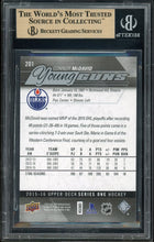 Load image into Gallery viewer, 2015 Upper Deck Young Guns #201 Connor McDavid Rookie Edmonton Oilers BGS 9.5

