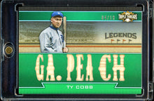 Load image into Gallery viewer, 2011 Topps Triple Threads Ty Cobb Bat Relic /18 Green HOF Detroit Tigers
