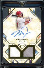 Load image into Gallery viewer, 2025 Topps Diamond Icons Mike Trout Patch Auto /25 Los Angeles Angels
