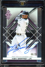 Load image into Gallery viewer, 2025 Topps Transcendent Ken Griffey Jr. Auto /25 HOF Seattle Mariners
