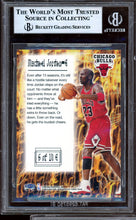 Load image into Gallery viewer, 1998 Fleer Tradition Electrifying Michael Jordan HOF Chicago Bulls BGS 9
