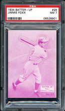 Load image into Gallery viewer, 1934-36 Batter-Up #28 Jimmy Foxx HOF Philadelphia Athletics PSA 7 NM
