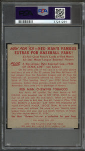 1953 Red Man Tobacco #26 Stan Musial HOF St. Louis Cardinals PSA 3 VG