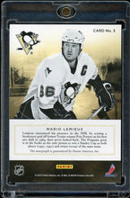 Load image into Gallery viewer, 2011-12 Panini Prime Signatures Mario Lemieux Auto /50 Gold HOF Pittsburgh Penguins
