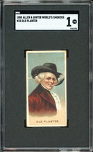 Load image into Gallery viewer, 1888 Allen &amp; Ginter World&#39;s Smokers N33 Old Planter SGC 1 PR
