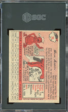 Load image into Gallery viewer, 1958 Topps #30 Hank Aaron HOF Milwaukee Braves SGC 8 NM-MT
