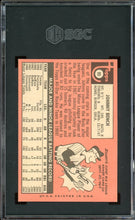 Load image into Gallery viewer, 1969 Topps #95 Johnny Bench HOF Cincinnati Reds SGC 8 NM-MT
