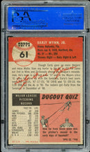 Load image into Gallery viewer, 1953 Topps #61 Early Wynn HOF Cleveland Indians PSA 6 EX-MT
