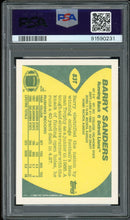 Load image into Gallery viewer, 1989 Topps Traded #83T Barry Sanders Rookie Auto HOF Detroit Lions PSA 10 Auto 10
