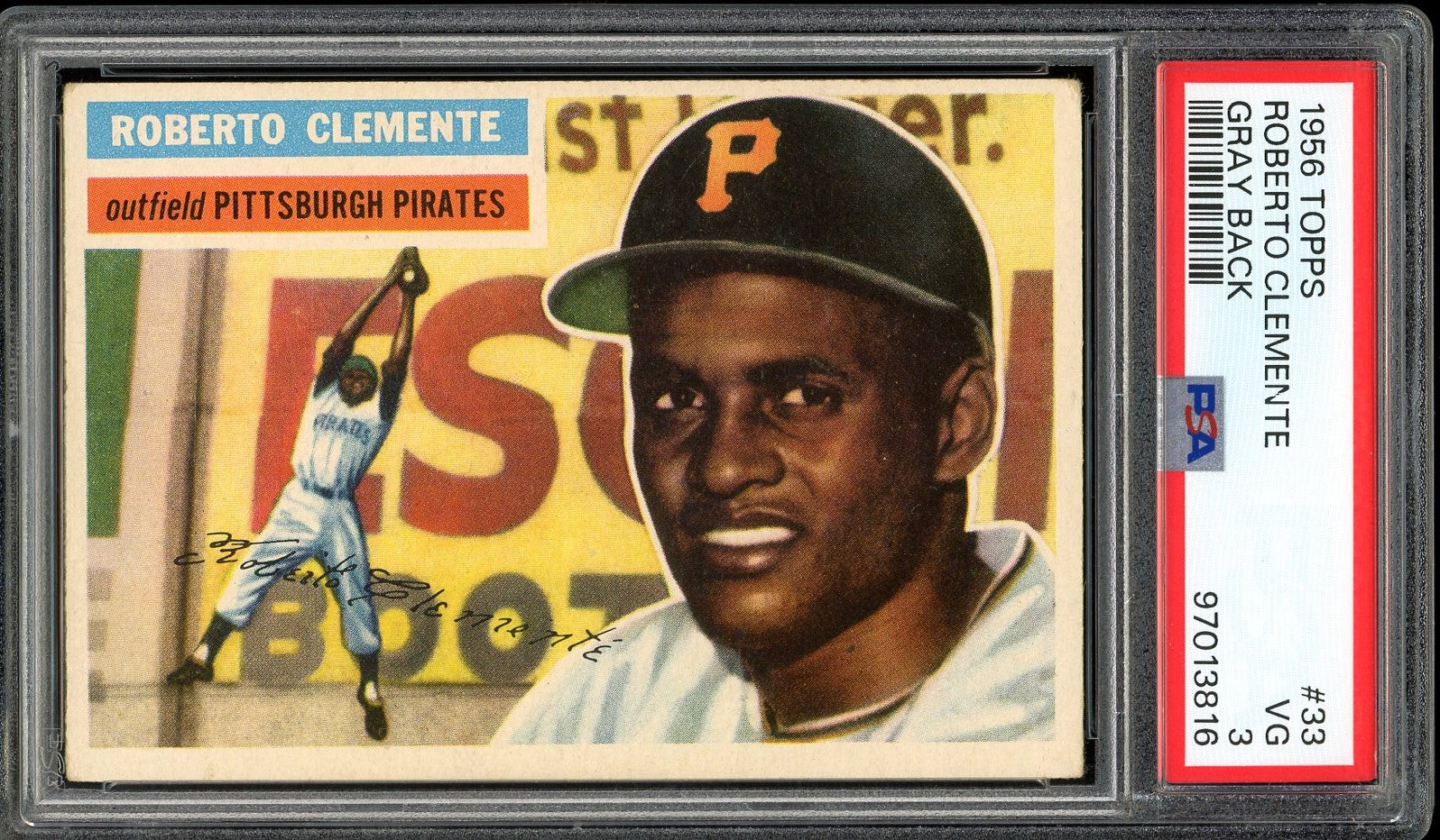 2024 1965 Topps Roberto Clemente Card #160 PIRATES HOF