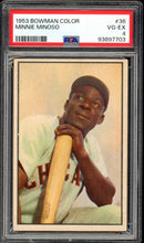 Load image into Gallery viewer, 1953 Bowman Color #36 Minnie Minoso HOF Chicago White Sox PSA 4 VG-EX
