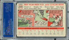 Load image into Gallery viewer, 1956 Topps #200 Bob Feller HOF Cleveland Indians PSA 7 NM

