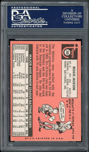 1969 Topps #260 Reggie Jackson Rookie HOF Oakland Athletics PSA 5 EX