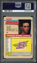 Load image into Gallery viewer, 1992 Bowman #302 Mariano Rivera Rookie Auto HOF New York Yankees PSA 9 Auto 10

