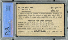 Load image into Gallery viewer, 1952 Bowman Large #3 Doak Walker HOF Detroit Lions PSA 7 NM
