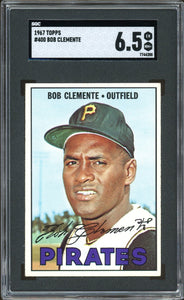1967 Topps #400 Roberto Clemente HOF Pittsburgh Pirates SGC 6.5 EX-NM+