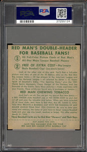 1952 Red Man Tobacco #16 Stan Musial HOF St. Louis Cardinals PSA 6 EX-MT