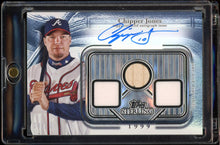 Load image into Gallery viewer, 2025 Topps Sterling Chipper Jones Patch Auto /10 HOF Atlanta Braves
