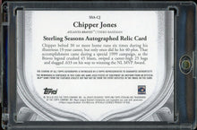 Load image into Gallery viewer, 2025 Topps Sterling Chipper Jones Patch Auto /10 HOF Atlanta Braves
