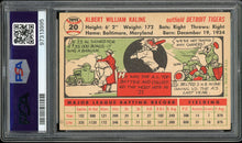 Load image into Gallery viewer, 1956 Topps #20 Al Kaline White Back HOF Detroit Tigers PSA 7 NM
