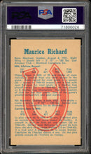 Load image into Gallery viewer, 1960 Parkhurst #45 Maurice Richard HOF Montreal Canadians PSA 6 EX-MT
