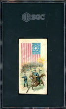 Load image into Gallery viewer, 1889 Duke's Cigarettes N78 Ulysses S. Grant History of Generals SGC 2 GD
