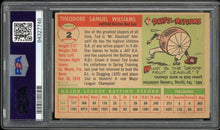 Load image into Gallery viewer, 1955 Topps #2 Ted Williams HOF Boston Red Sox PSA 3 VG
