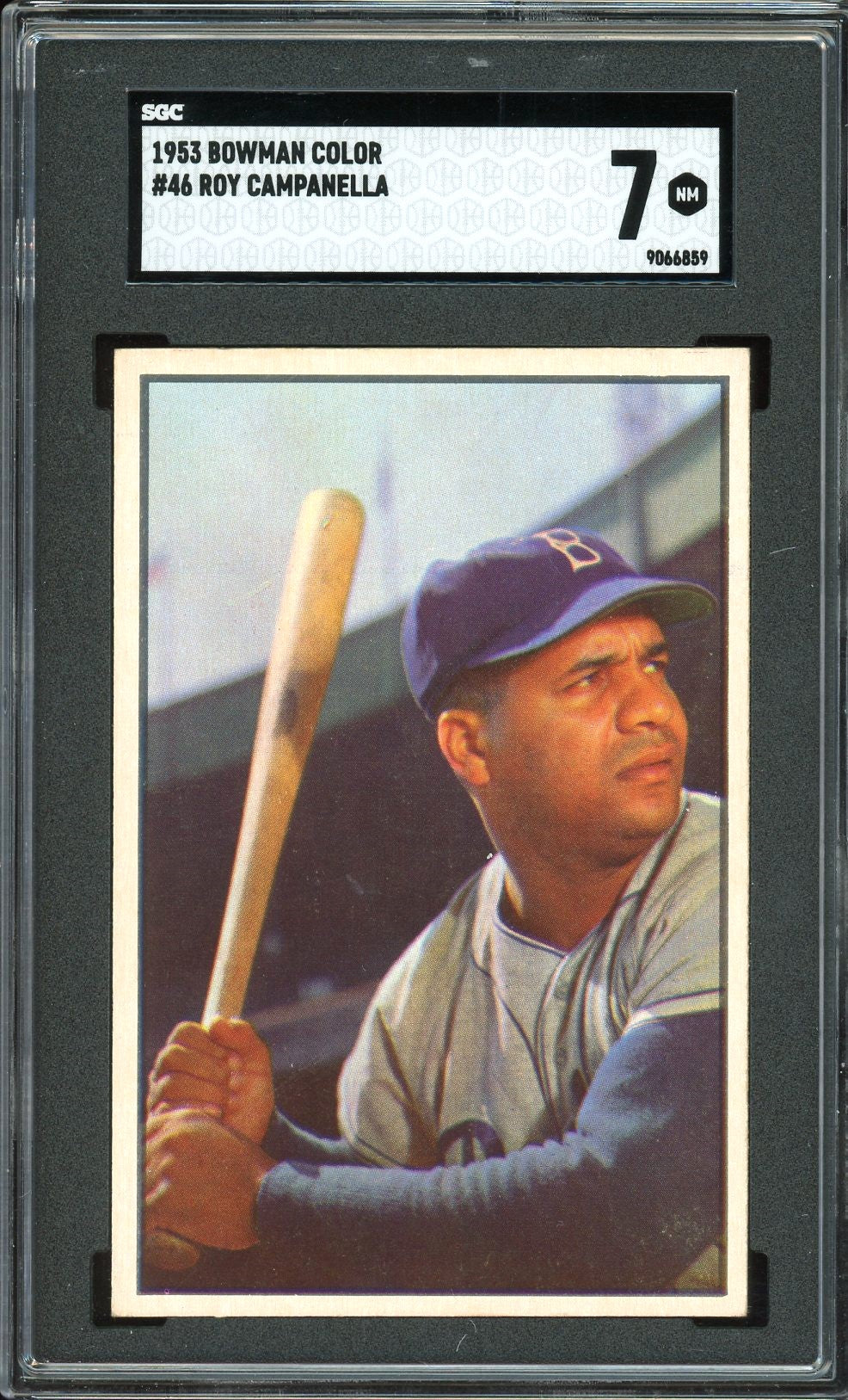 1953 Bowman #46 Roy Campanella HOF Brooklyn Dodgers SGC 7 NM