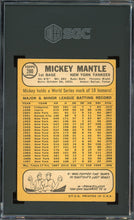 Load image into Gallery viewer, 1968 Topps #280 Mickey Mantle HOF New York Yankees SGC 3.5 VG+
