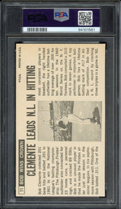 1964 Topps Giants #11 Roberto Clemente HOF Pittsburgh Pirates PSA 8 NM-MT