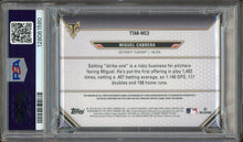 Load image into Gallery viewer, 2021 Topps Triple Threads Miguel Cabrera Autographed Relics /27 PSA 10 GEM MINT
