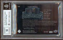 Load image into Gallery viewer, 2014 UD Black Lustrous Signature Tiger Woods Patch Auto /50 Shirt BGS 9 Auto 10
