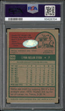 Load image into Gallery viewer, 1975 Topps #500 Nolan Ryan Auto HOF California Angels PSA 3 Auto 10
