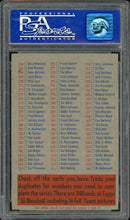 Load image into Gallery viewer, 1956 Topps Checklist 2/4 PSA 8 NM-MT

