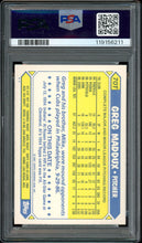 Load image into Gallery viewer, 1987 Topps Traded #70T Greg Maddux Rookie Auto HOF Chicago Cubs PSA 9 Auto 10

